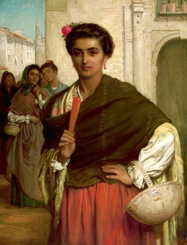 картина художника John Bagnold Burgess – 16 художник Джон Бэгнольд Берджесс (John Bagnold Burgess) картины – 16