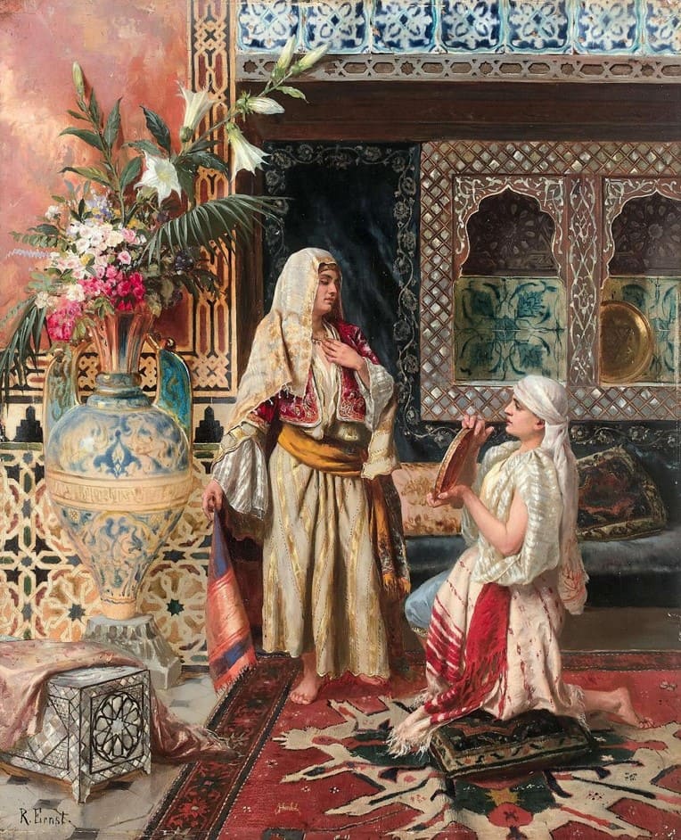 картина художника Рудольфа Эрнста (Rudolf Ernst) – 21 художник Рудольф Эрнст (Rudolf Ernst) картины – 21